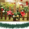 Fiori decorativi 2,7 m decorazioni natalizie ornamenti di Natale albero rattan home muro dropship