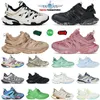 Projektant z Box 3 3,0 3xl Paris Men Men Women S Casual Shoes Sock White Black Sneakers Track 9 9.0 Tess.s. Nylonowe buty na platformie Gomma Leather Trainer