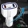 3 Ports Car Charger 35A USB QC30 PD TypeC USBC Fast Charging for iPhone 12 11 Pro Max Xiaomi Samsung Quick Car Chargers Car Ad59126999353