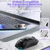 Möss Aula SC660 Wireless Bluetooth Gaming Mouse 10000DPI Optical Sensor Macro Programmerbar Ergonomisk bärbar dator Gaming Mouse Y240407