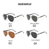 Sunglasses Polarized For Men Mirror Aviation Metail Frame Black Pilot Retro Sun Glasse Male Glasses Classic Eyewear