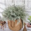 Decoratieve bloemen eucalyptus bladboeket simulatie groen plant zachte lijm bloemendecoratie kunstmatig