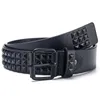 Bälten 2023 Mens och Womens Belt Retro Punk Pyramid Rivet Belt Womens Luxury Street Design Womens Black Belt Jeanssc420407