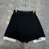 Falsi due pezzi Donne Shorts Letter Back Shorts ricamato Mini pantaloni sexy di lusso Casualmente Street Street Street Shorts Shorts