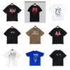 Mens Casual Print Creative T-shirt Tshirt Tshirt Coton Polonester Lettre en liberté Slim Crew Cou Col à manches courtes T-shirt masculin noir