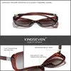 Lunettes de soleil Kingseven Young Style Gradient Polarisé Polaris Lens Design Dames Elegant Lunette de Soleil Femme