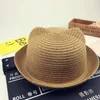 Chapéus de aba larga chapéus de caçamba chapéu de sol para crianças meninos meninas ao ar livre chapéu de orelha decoração chapéu de sol