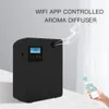 Aroma diffusor för hemlurfiskare sprayer aromaterapi elduftande enhet smart rum doftmaskin app kontroll 240407