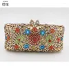 Totes Women Crystal Diamond Evening Bags Clutches Wedding Clutch Purse Bridal Handbags Purses Bag Blue Wallet