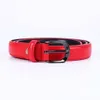 New fashion women's designer belt Needle buckle cowhide antique perforated belt luxury belt