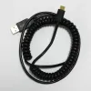 Keyboards Coiled Cable USB TypeC Connection Black White Gray for GH60 XD64 GK61 GK64 XD75 RGB75 XD96 RGB96 Mechanical Keyboards