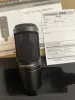 Microfone Original Audio Technica AT2020 Wired Cardioid Condenser Microfon Professional Live -Aufnahme Vocal Condenser Pro Studio Mic
