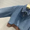 2024 Femme Summer Denim Sweet Denim Ensembles Pièces pour femmes