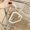 Ladies Bags Evening Spliced Beach Grass Woven Handheld Women's Bag Fashion Chain Straddle Summer Texture Box