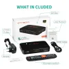 Box GTMEDIA V7 PRO DVBS2 S2X T2 Set Top Box Satellite TV Upgrade Aggiornamento della scheda CA SLOT USB WiFi Network CAM TV CASS