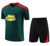 2024 2025 Kit de camisas de rastreamento de futebol 24/25 homens de caneca de bermuda de treino de traje de futebol