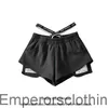 2023 Nieuwe Gray American Sports Summer Shorts voor vrouwen met een hoge taille uit het heren Design Unieke Casual Beach Hot Pants