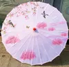 Decorative Figurines 70/56cm Chinese Style Cloth Oil Paper Umbrella Dance Pography Props Flower Art Parasol Wedding Campus Decoration