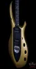 Musikman 6 Strings John Petrucci Majesty Gold Mine Electric Guitar Tremolo Bridge Whammy Bar Chrome Hårdvara Dekorativ 9V BAT4189422