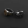 Jewelry Hot selling Fashion Egyptian Pharaohs Eye of Death Male and Female Personality Titanium Steel Ring