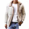 Men'S Jackets Mens Men Fur Coat Winter Warm Jacket Clothing Trends Plus Size Cazadora Hombre Drop Delivery Apparel Outerwear Coats Dhonh