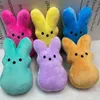 50cm 15cm Peeps Plush Bunny Rabbit Peep Toys de Páscoa Simulação Boneca de animais de pelúcia para crianças Girls de travesseiro macio Garota 240325