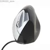 Möss 3-Key Ergonomic Optical Vertical Mouse PC Gaming Mouse Y240407