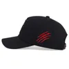 Ball Caps Nouveau coton noir Tiger Broidered Baseball Hat Mens Hip Hop Hat Summer Camion de loisirs Unisexe Buckle Hat Q240403