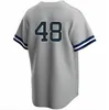 99 Juge Aaron Juan Soto Maillot de baseball personnalisé Marcus Stroman Anthony Volpe Rizzo Giancarlo Stanton Gleyber Torres Gerrit Cole Derek Jeter Alex Verdugo DJ Lemahieu