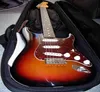 Пользовательский магазин John Mayer Strat 3 Tone Sunburst ST Электрогитарный