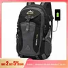 Sacs multifonctionnels Classic Mens Backpack Nylon Afficier imperméable Loissine Outdoor Randonnée Camping Mountain Sports Sac YQ240407