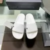 Slippers Slippers Slippers Slides Sunny Beach Letter Men Men Women Fashion Soft Flat Shoes Slippers with Box 35-46