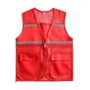 Дыхание одежды Multi Pocket Legs Vests Security Men Men Woman Offerice Safety Vest Work Hubaat Рабочая одежда Униформа