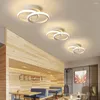 Ceiling Lights Spiral Design Modern LED Light Lighting Fixtures Hallway For Kitchen Aisle Bedroom Living Room