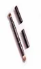 Céleste Luxe Dual Airbrush Corpeau Makeup Brush 2 Double fin Oeil rétractable Oeil Nez Ombre liquide Crème Cosmetics Beauté Tool1702932