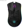 MICE BM600 GAMING RECHARGable Souris USB 2.4G Wireless RVB Light Cellular Gaming Mouse Ordinktop ordinateur ordinateur portable Electronic Sports Mouse Y240407