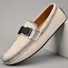 Zapatos casuales mocasines para hombres hombres de cuero slip-on mocasines hombre mocassini uomo mocassim masculino gran tamaño 47 48 49