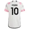 2024 VLAHOVIC CHIESA FANS SPELARE SOCCER JERSEYS HEM MILIK 23 24 POGBA MEN KIDS KIT SET BONUCCI FOTBALLKOTTER DI MARIA ANIVERA SOCKS KEAN KOSTIC FAGIOILI DANILO