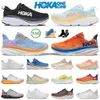 Hokah Outdoor One Mens Chaussures de course Bondi Clifton 8 Carbon X 2 Amber Yellow Anthracite Castlerock Floral Triple Black Blanc Low Femme Sports Sneakers Sneakers
