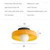 Ceiling Lights Nordic Medieval Glass Lamp Bedroom Light For Restaurant Simple Modern Creative Aisle Interior Decorating Lamps