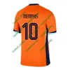 MEMPHIS NetherLANDSE soccer jersey 2024 Holland club jersey DE JONG VIRGIL DUMFRIES 24 25 BERGVIJN Shirt KLAASSEN BLIND DE LIGT men kids kit football shirt