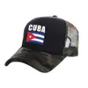 Kogelcaps Cuban Truck Hat Mens Cool Flag Baseball zomer neutraal mesh Q240403