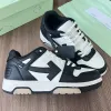 Herrkvinnor Slim Arrow Sports Shoes Designer Män sneakers kvinnor ow varumärke sneaker icke-halk sulor klassiker från 80-talets låga sneaker storlek 36-46 med läder zip tie tag