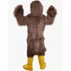 2024 Vente chaude Halloween Brown Eagle Eye Mascot Costume Fancy Dishor Carnival Costume fantaisie personnalité Costumes de caractère