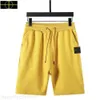 Stones Islandes Designer shorts masculinos calças de estilo de estilo de rua de verão casual praia casual feminina shorts de uvas feminino é Land Pant 909