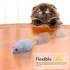 Remote Control Mouse Model Pet Teasing Toy Cat Teaser Playing Toys Mice Supplies Realistic Funny Chew 240401