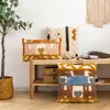 Kissen Plüsch Geometrie Baumwollsofa Dekor Abdeckung marokkanischer farbenfroher ethnischer Stil Kissenbezug Girl Room Stuhl