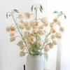 Decoratieve bloemen 1 Branch Simulatie Bloem Colorfast Faux Silk Extended Real Looking Elegant Campanula Chic Holiday Supplies