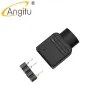 CPUS angitu argb rgb diy 3pin 4pin jaqueta adaptadora se masculino sexo feminino led para 3528 5050 LEVA DE TRILHA DE LED