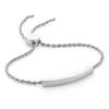 Jewelry Titanium Steel Hollow Tube Women's Engraved Couple Bracelet, Non Fading Bracelet